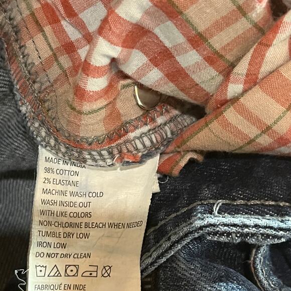 Prana Jeans Mens Size 32X32 Blue Dark Wash Denim Skinny Slim Fit Stretch Casual - Picture 8 of 10